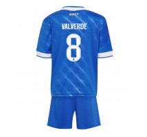 Real Madrid Federico Valverde #8 Koszulka Trzecia dzieci 2025-26 Krótki Rękaw (+ krótkie spodenki)